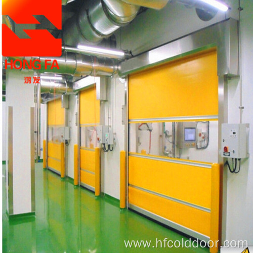 Rapid industrial PVC door